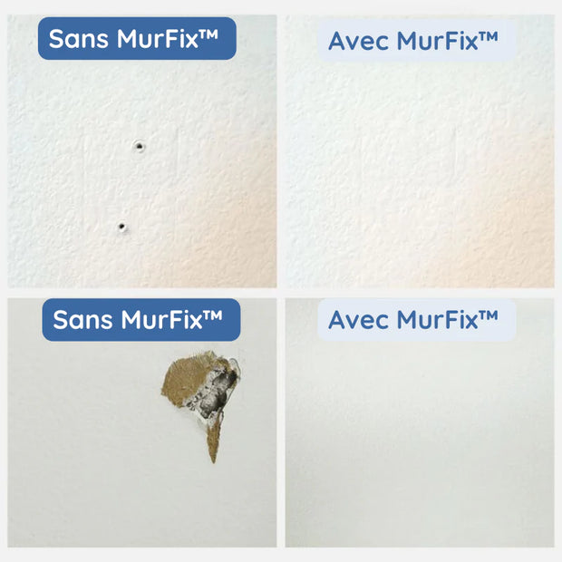 MurFix - Kit avec Crème de Réparation Instantanée des Murs (200gr) Offre limitée : 3 pour le prix de 1